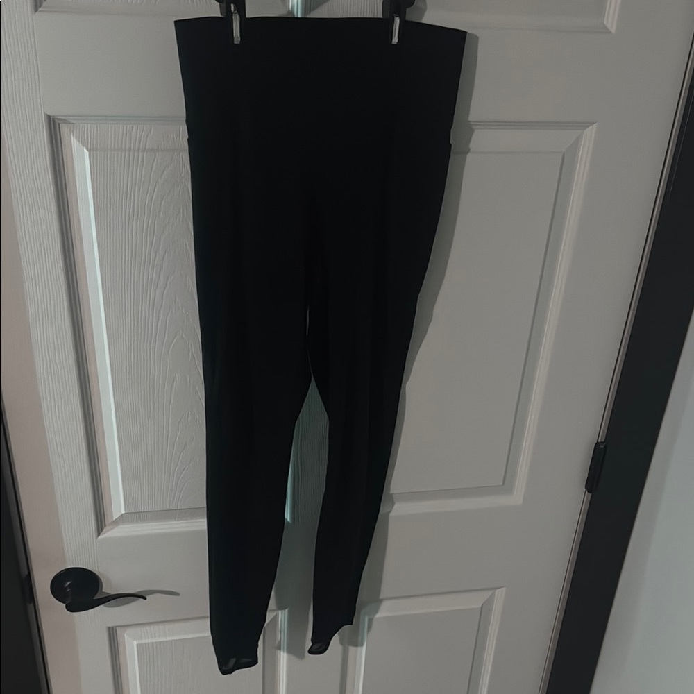 Black High-Waisted Leggings